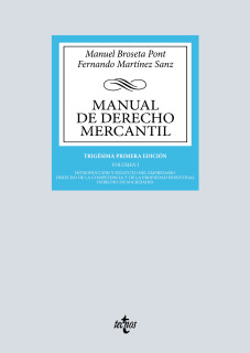 MANUAL DE DERECHO MERCANTIL 31ªED 2025