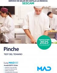 Pinche del Servicio de Salud de Castilla-La Mancha (SESCAM).Test del temario