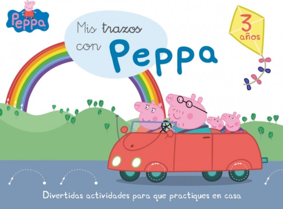 Peppa Pig. Primeros aprendizajes - Mis trazos con Peppa Pig (3 años)