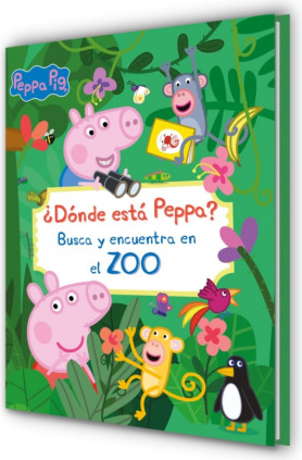 Peppa Pig. Libro juguete - ¿Dónde está Peppa? Busca y encuentra en el zoo