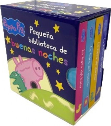 PEPPA PIG BIBLIOTECA. BUENAS NOCHES
