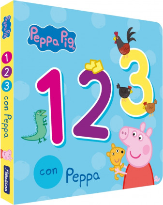 Peppa Pig. Libro de cartón - 123 con Peppa
