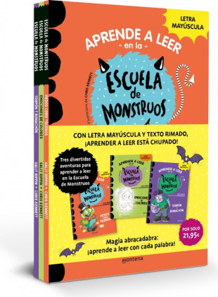 ESCUELA DE MONSTRUOS PACK 7-8-9