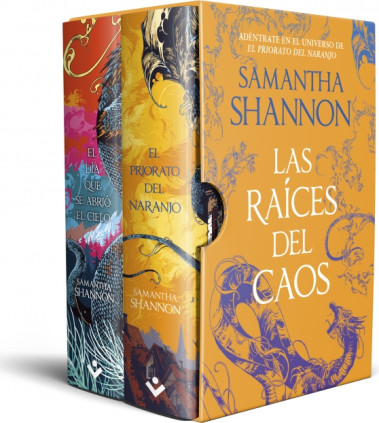 Las raíces del caos (estuche con: El día que se abrió el cielo | El priorato del naranjo)