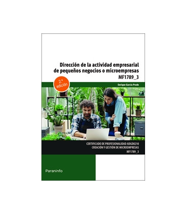 Dirección de la actividad empresarial de pequeños negocios o microempresas