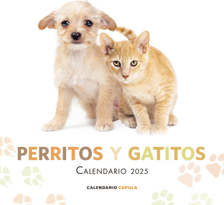 Calendario Perritos y Gatitos 2025