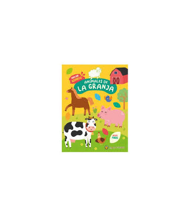 ANIMALES DE GRANJA PINTO CON ACUARELAS