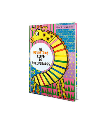 MI DIVERTIDO LIBRO DE ACTIVIDADES. JIRAFA