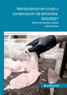 Manipulación en crudo y conservación de alimentos. INAD0001