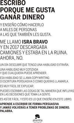 Escribo porque me gusta ganar dinero