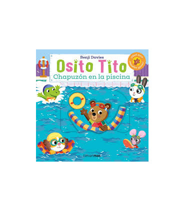 OSITO TITO. CHAPUZON EN LA PISCINA