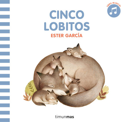 CINCO LOBITOS. LIBRO CON SONIDO
