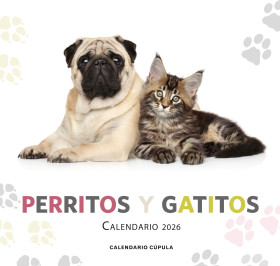 CALENDARIO PERRITOS Y GATITOS 2026