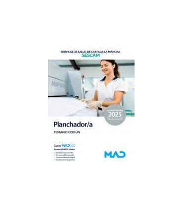 SESCAM PLANCHADOR TEMARIO COMUN 2025