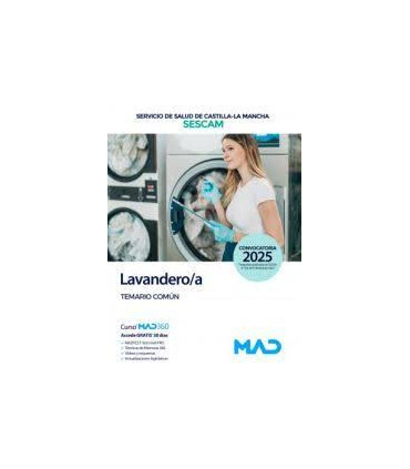 SESCAM LAVANDERO TEMARIO COMUN 2025