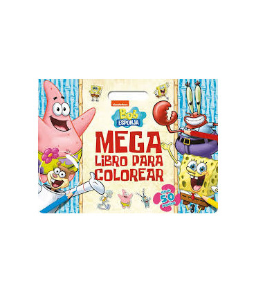 BOB ESPONJA. MEGALIBRO COLOREAR