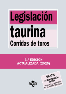Legislación taurina