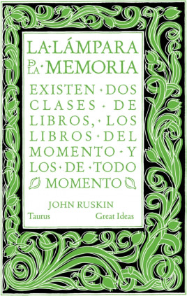 La lámpara de la memoria (Serie Great Ideas)