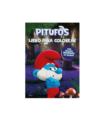 PITUFOS. LIBRO PARA COLOREAR