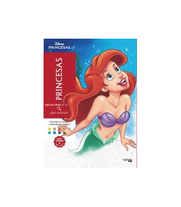 Dibujos para colorear, ¡qué misterio! Princesas