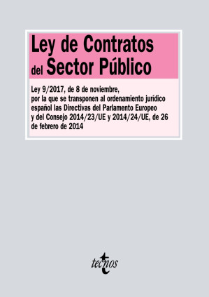 LEY DE CONTRATOS SECTOR PUBLICO