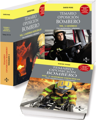 Pack Temario Oposición Bombero