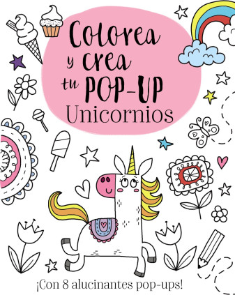 COLOREA Y CREA TU POP-UP UNICORNIOS