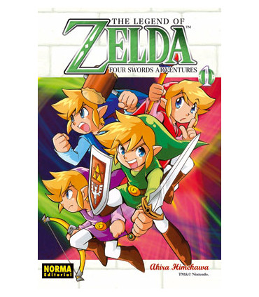 THE LEGEND OF ZELDA 08: FOUR SWORDS ADVENTURES vol. 1