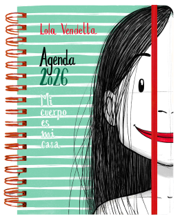 Agenda anual semanal 2026 Lola Vendetta