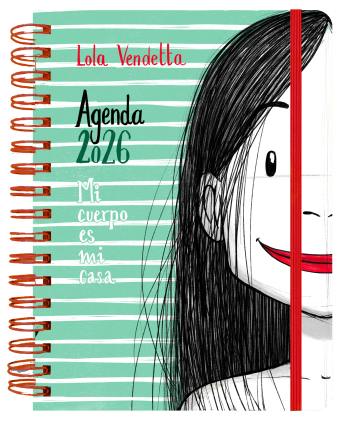 Agenda anual semanal 2026 Lola Vendetta