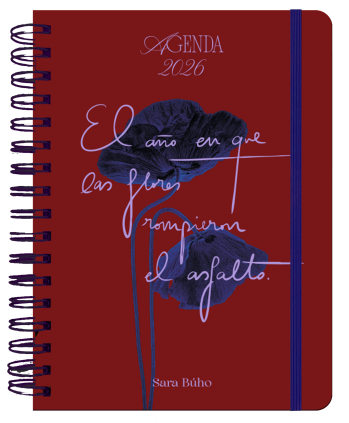 AGENDA ANUAL DIARIA 2026 SARA BUHO