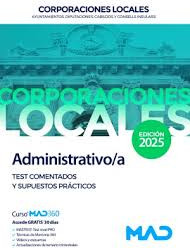 ADMINISTRATIVO CORPO LOCALES TEST+SUP 25