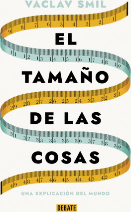 El tamaño de las cosas