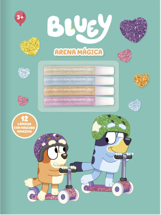 BLUEY ARENA MAGICA - CUADERNO 21X28