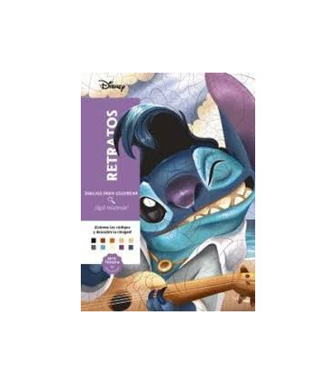 Dibujos para colorear, ¡qué misterio! Retratos