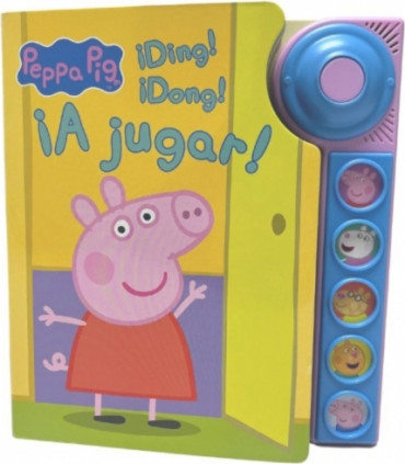 Peppa Pig. Libro con sonidos - ¡Ding! ¡Dong! ¡A jugar!