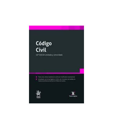 CODIGO CIVIL 33 ED 2025