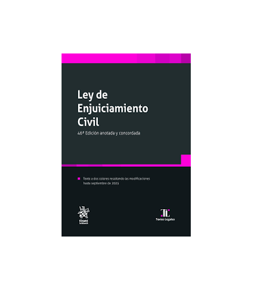 LEY DE ENJUICIAMIENTO CIVIL 46 ED