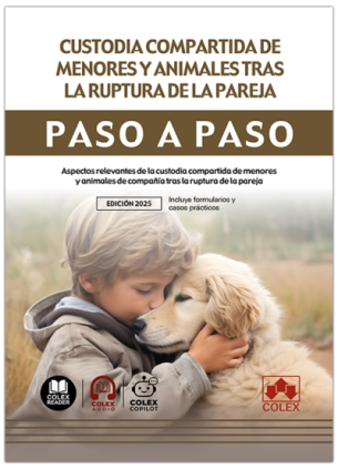 Custodia compartida de menores y animales tras la ruptura de la pareja. Paso a Paso