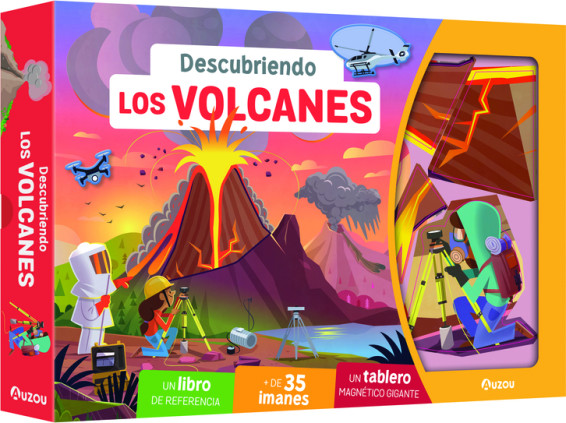 DESCUBRIENDO LOS VOLCANES. TABLERO MAGNE