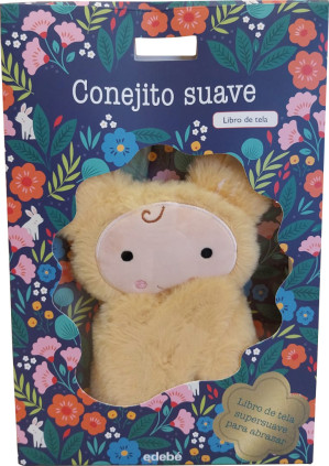 CONEJITO SUAVE LIBRO DE TELA SUPERSUAVE