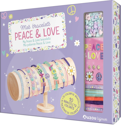 Mis pulseras Peace & Love. Joyas