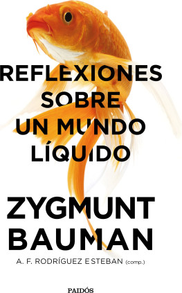 Reflexiones sobre un mundo líquido
