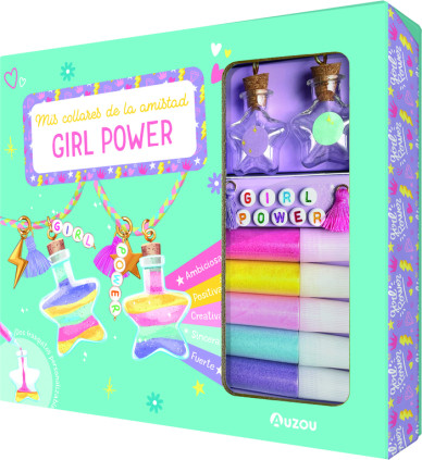 MIS COLLARES DE LA AMISTAD GIRL POWER. JOYAS