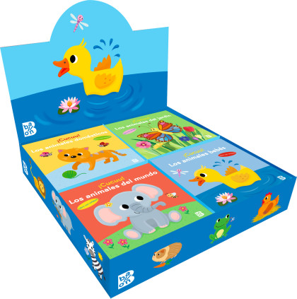 ¡CUCUU! LIBROS CON PESTAÑAS EXPOSITOR