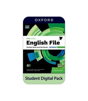ENGLISH FILE B1 PACK+SOLUCION 5ED 2025