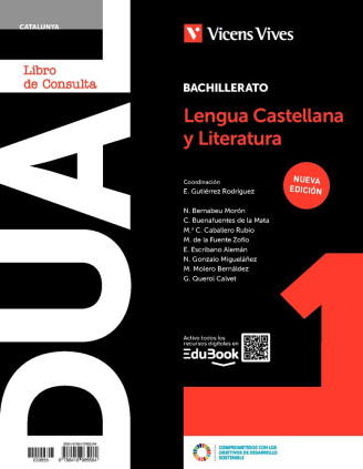 Dual 1. Lengua castellana y Lit. para Catalunya. Libro, act y Digital. Nueva Edición.