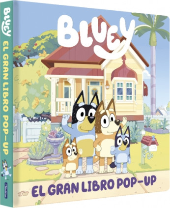 Bluey. Libro de cartón con solapas - El gran libro Pop-up de Bluey