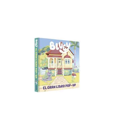 Bluey. Libro de cartón con solapas - El gran libro Pop-up de Bluey