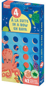 CUATRO EN RAYA. JUEGO DE MADERA